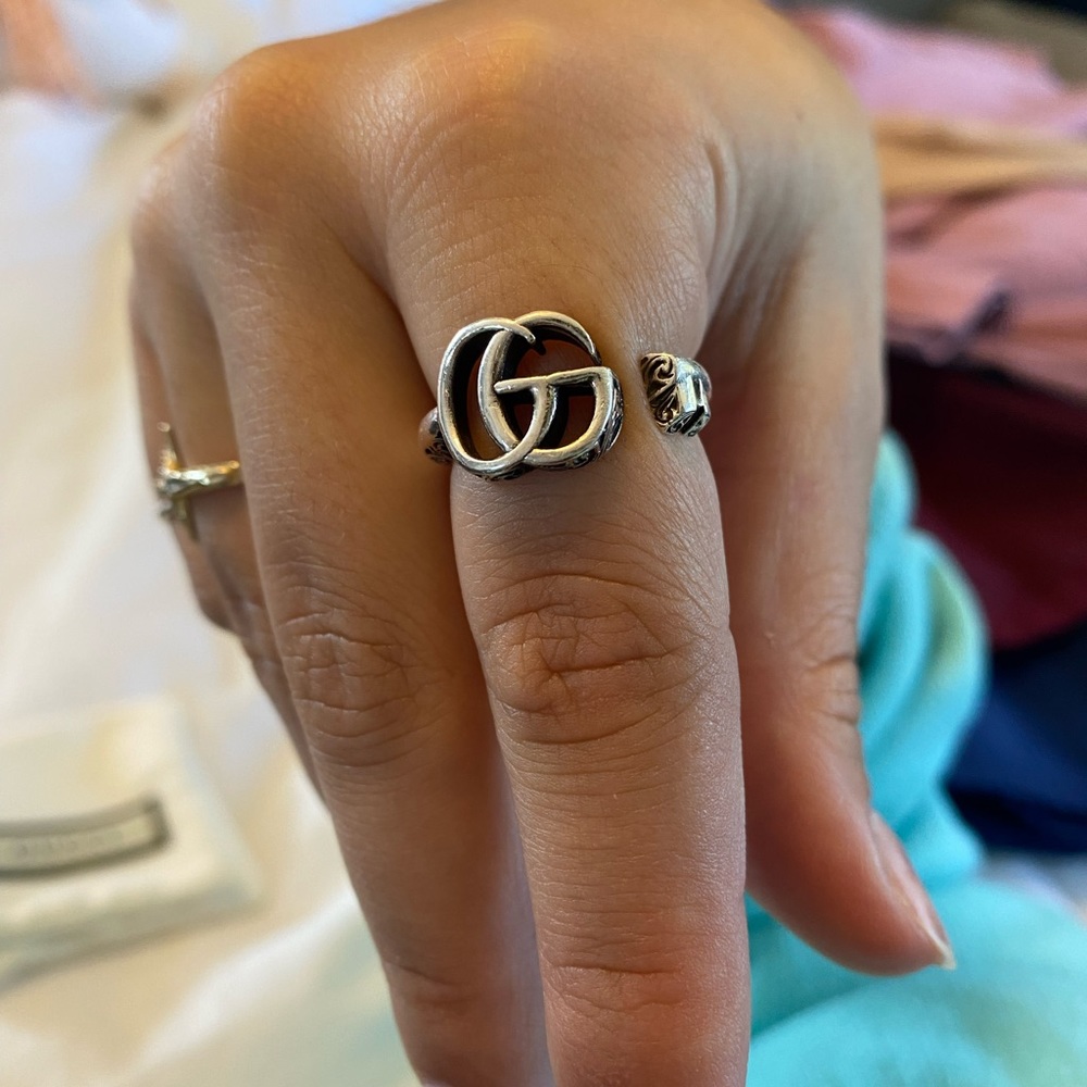 GUCCI DOUBLE G KEY RING - Picture 4 of 7